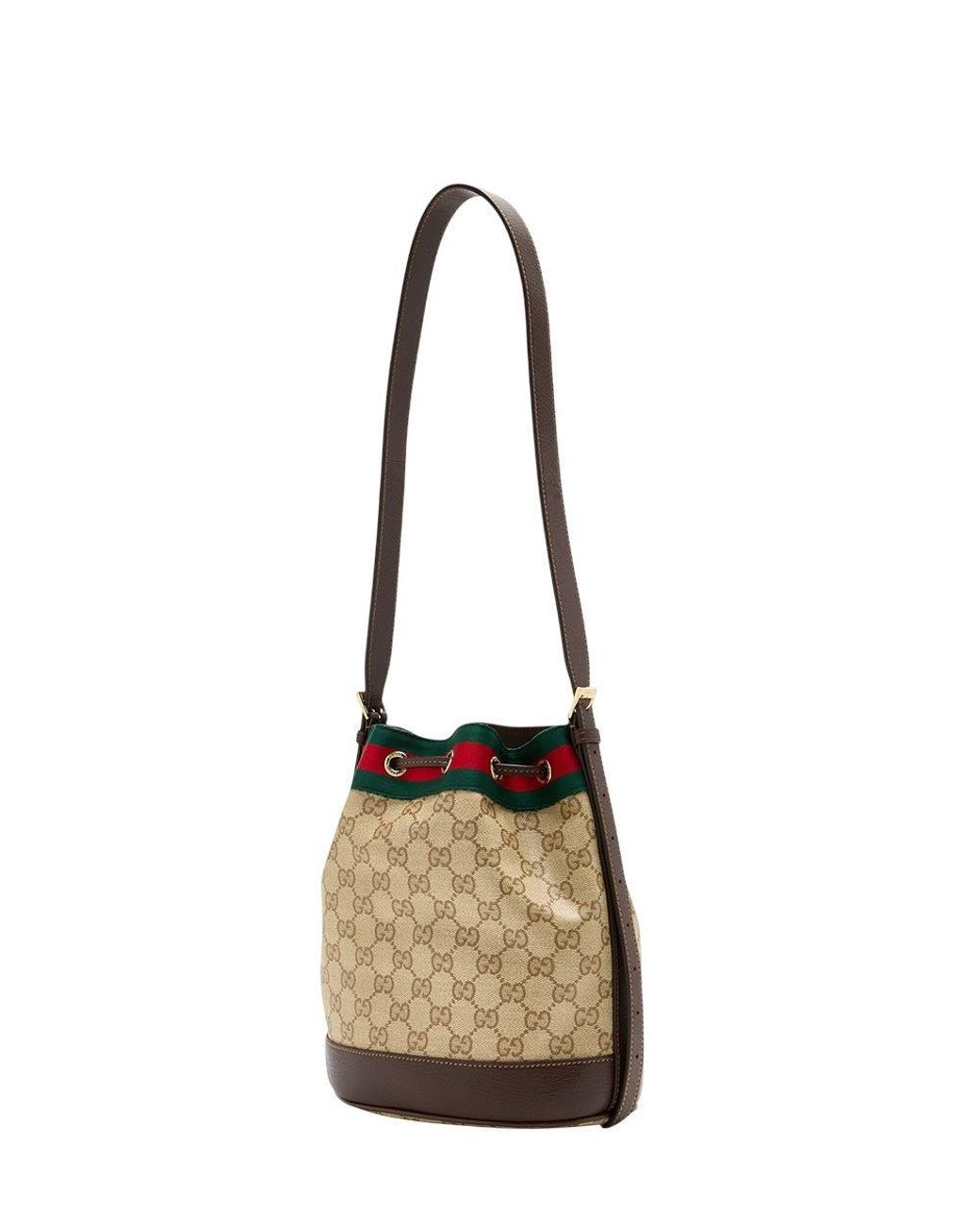 Gucci Natural Venice Small Bucket Bag