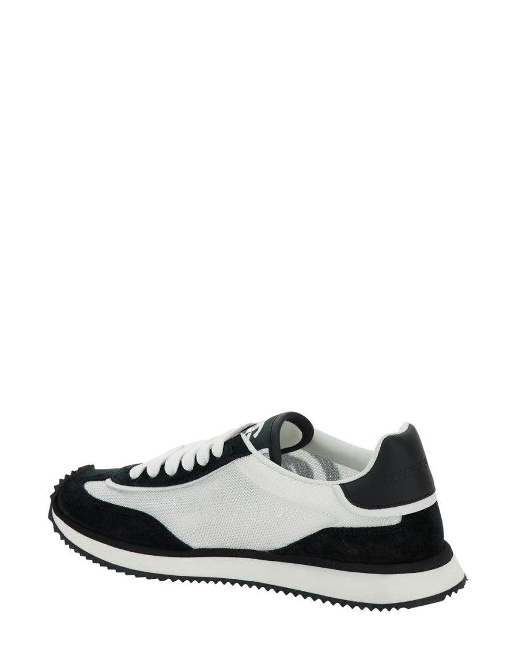 Dolce & Gabbana Blackwhite Dg Cushion Sneakers