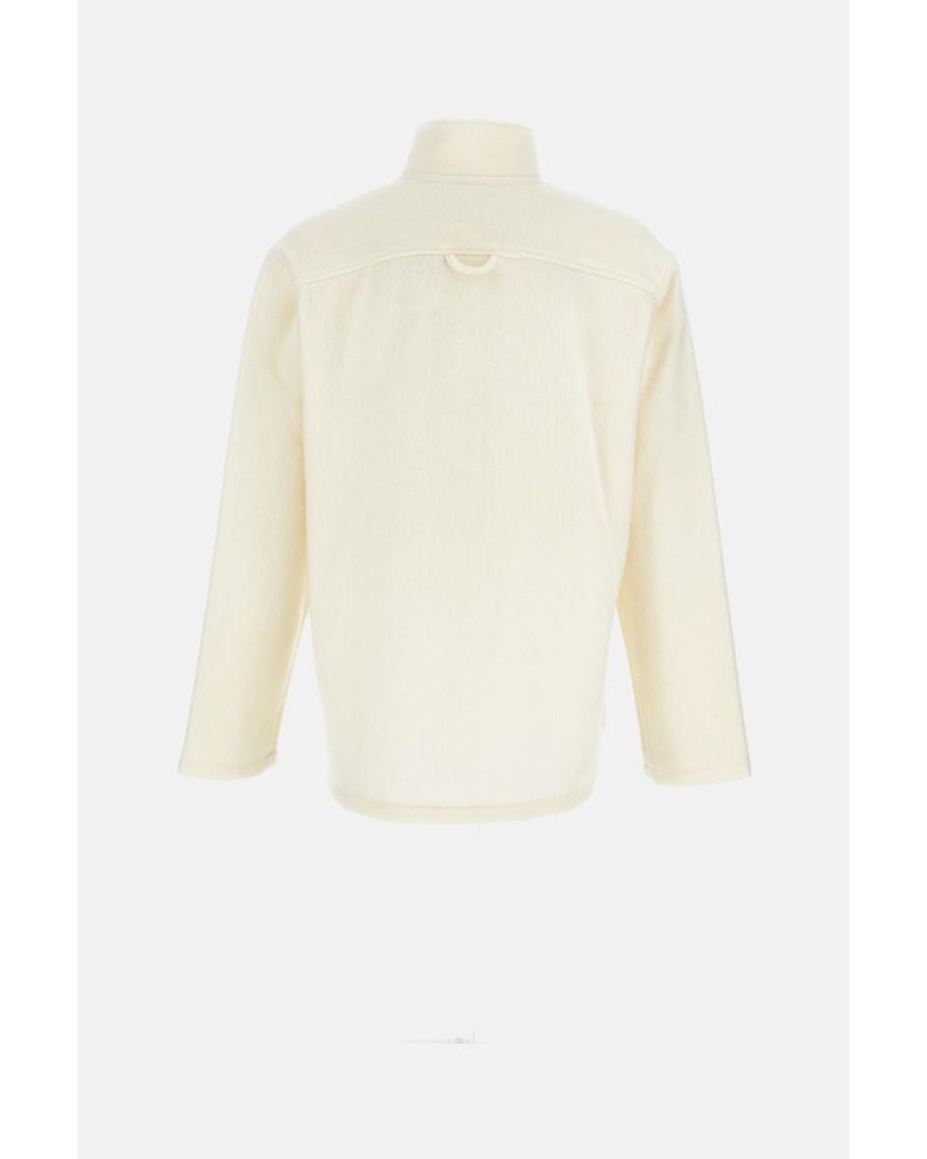 Rier White Solid Sweatshirt for men