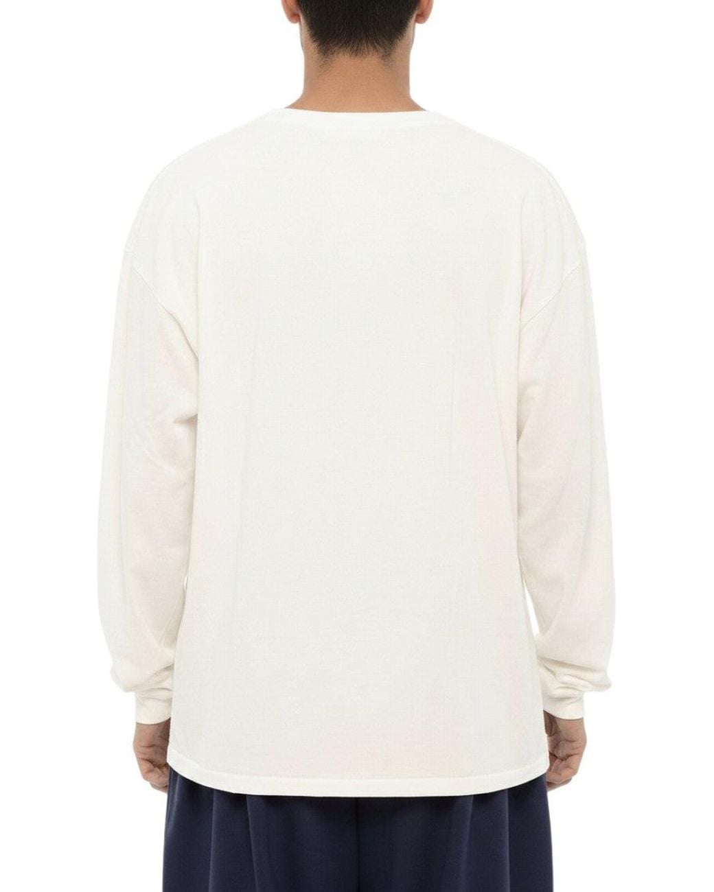 1989 STUDIO White Graphic Crew Neck T-Shirt for men