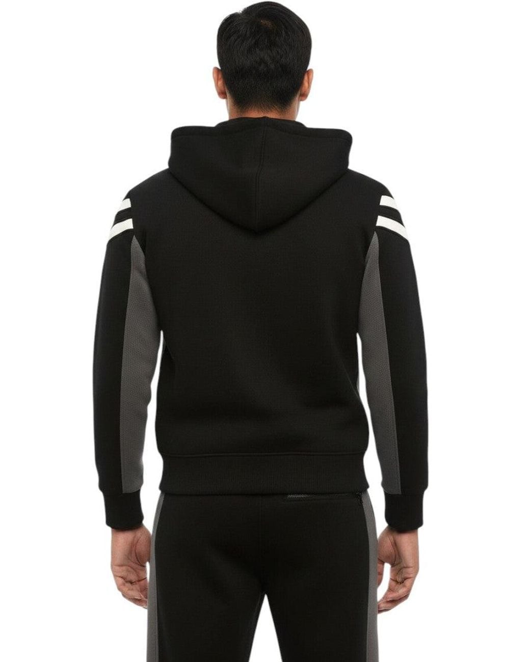 Neil Barrett Black Regular Zip Up Hoodie for men