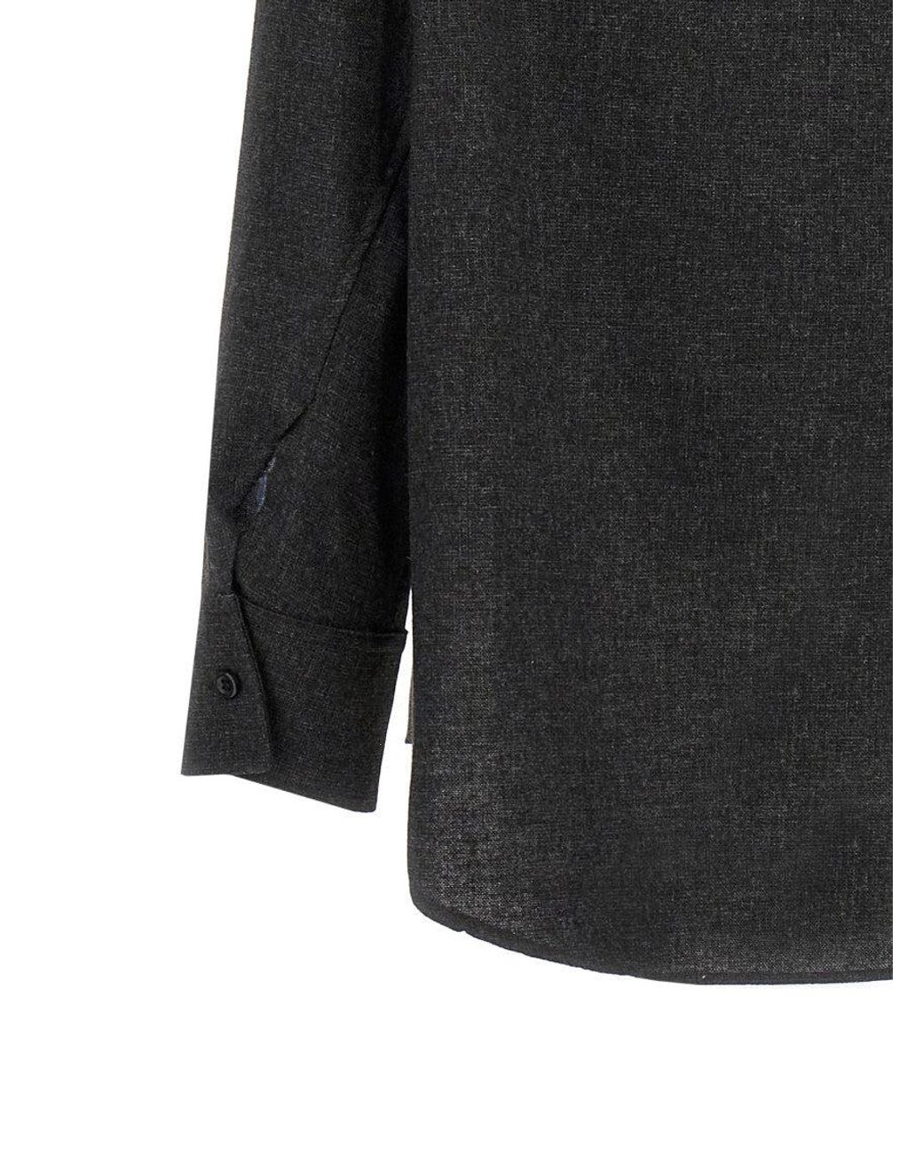 ANDAMANE Black 'New Georgiana' Shirt