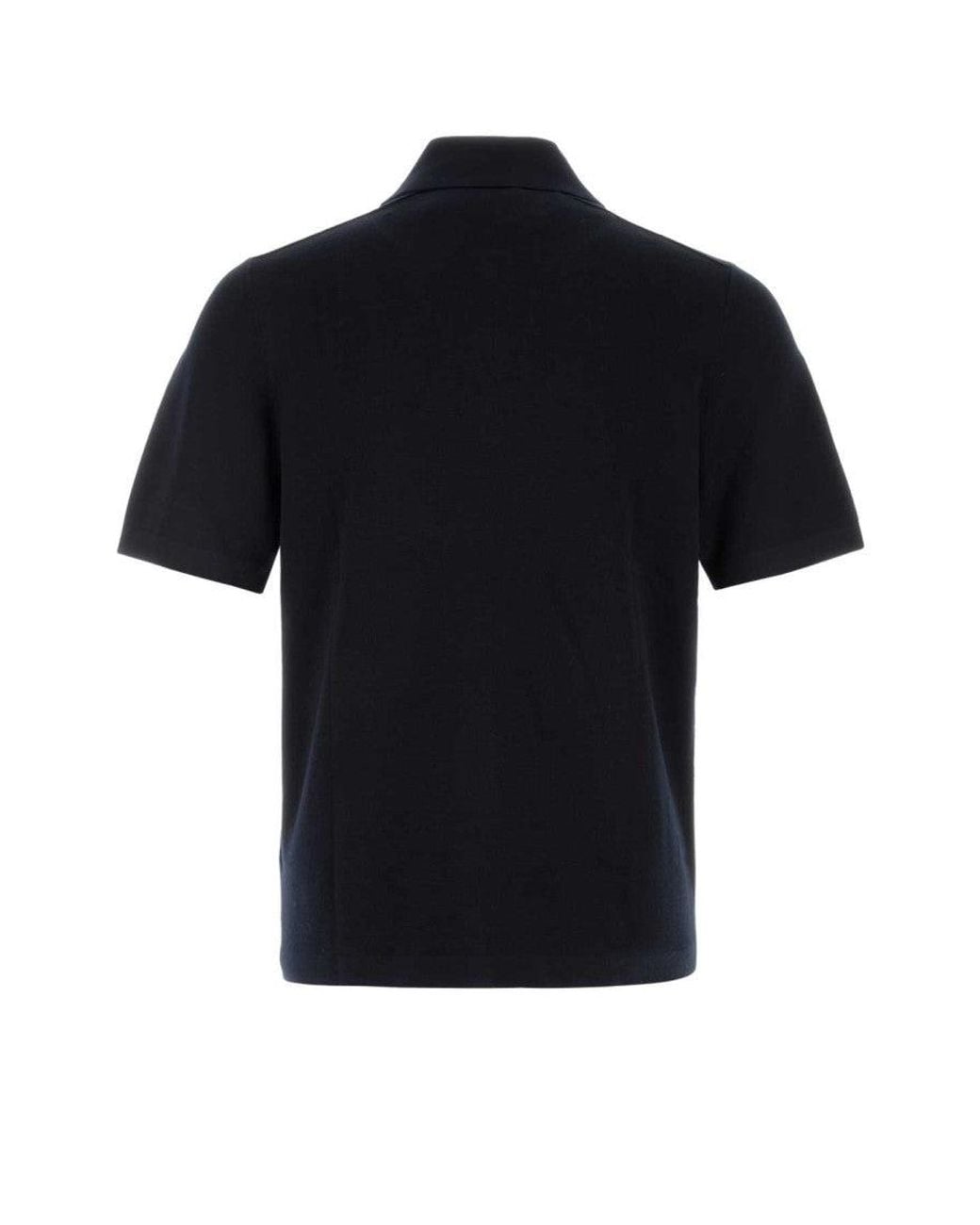 Burberry Black Dark Solid Polo for men