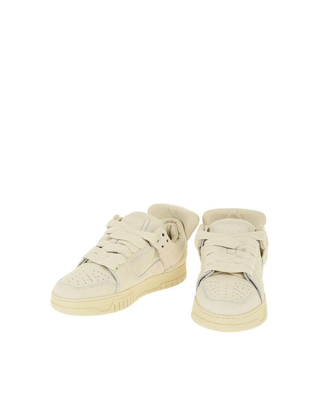 1989 STUDIO Natural Leather Low-Top Sneakers for men