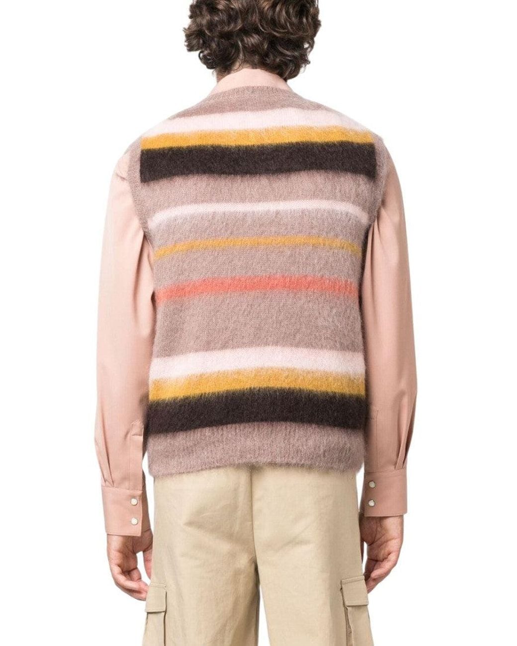 Etro Multicolor Sleeveless Sweater for men