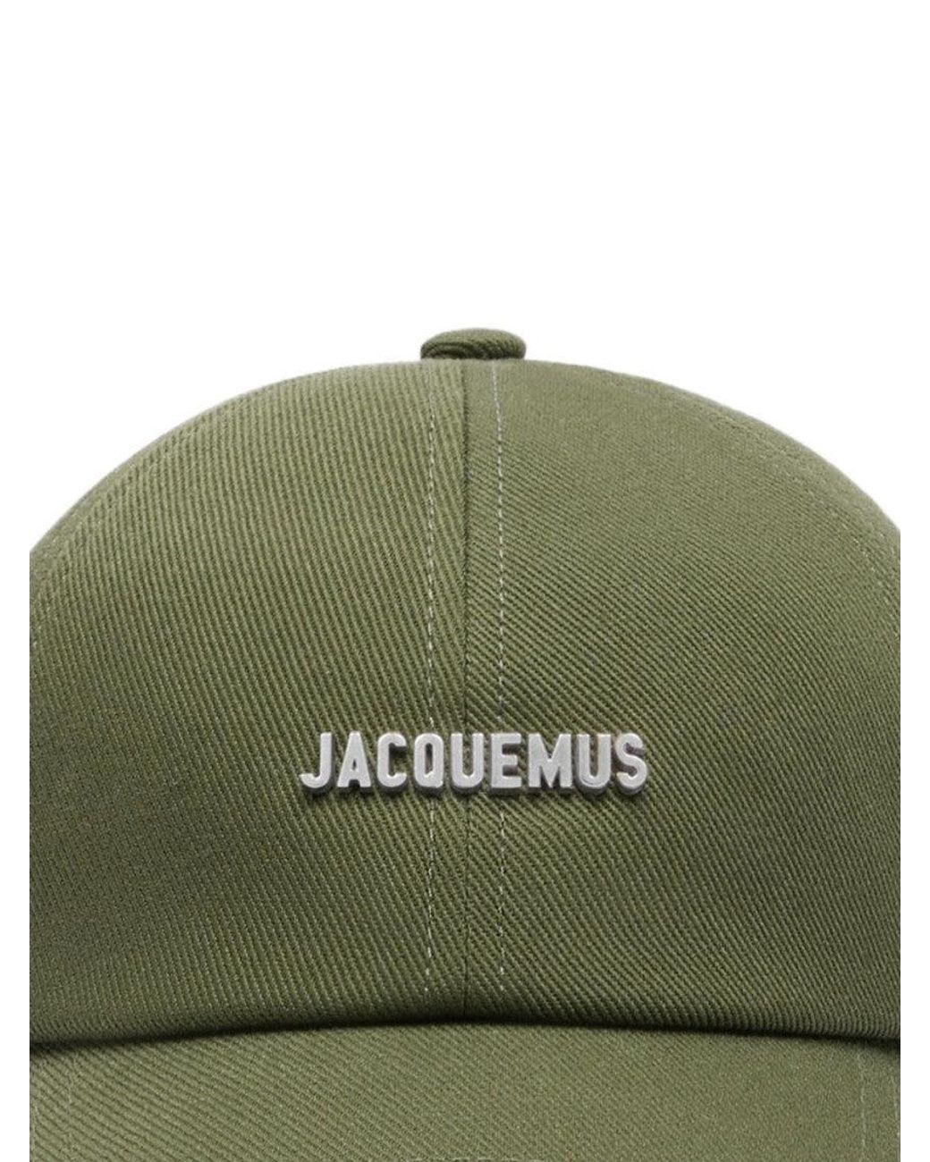 Jacquemus Green Logo Baseball Hat
