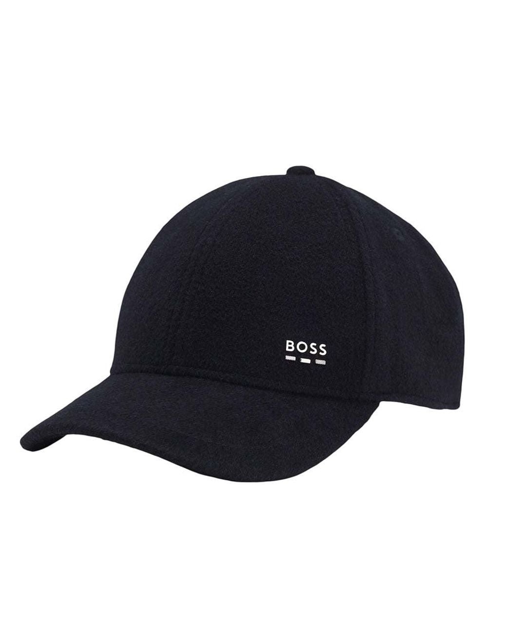 Boss Blue Dark Logo Baseball Cap for men