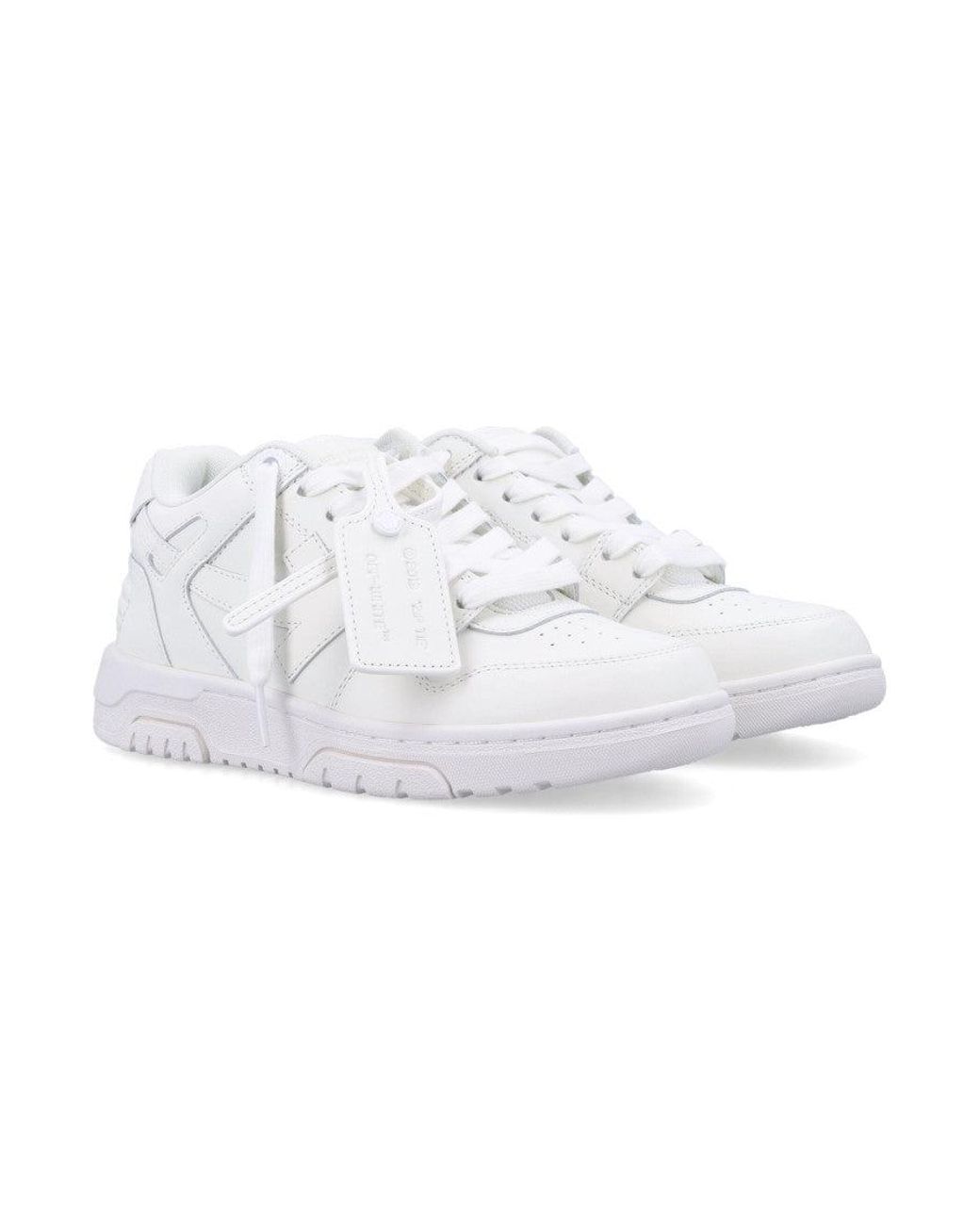 Off-White c/o Virgil Abloh White Out Of Office Low-Top Sneakers