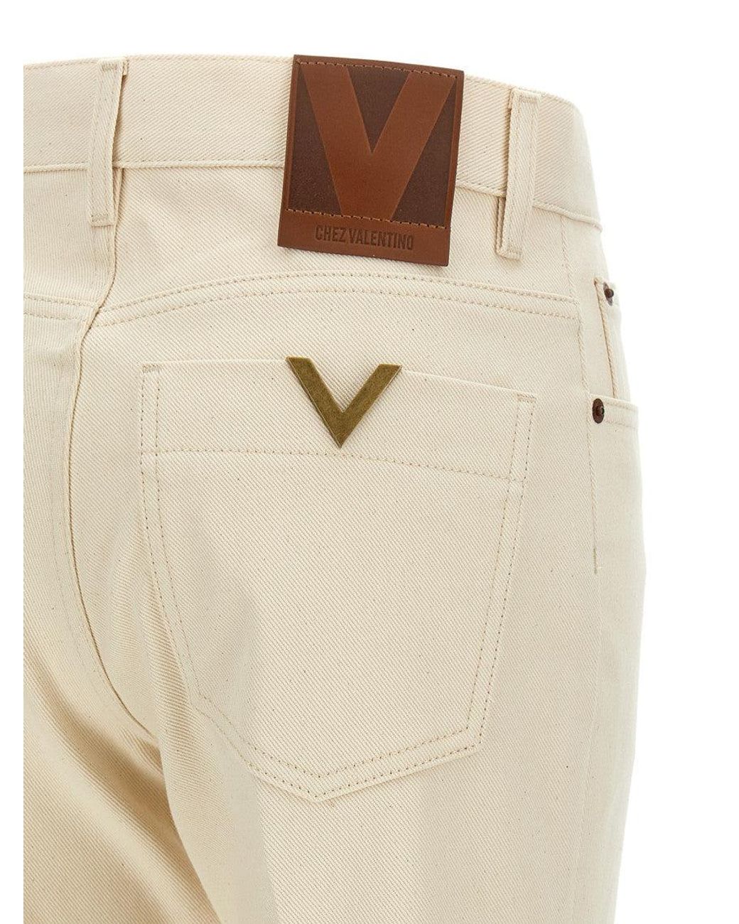 Valentino Natural Vgold Jeans