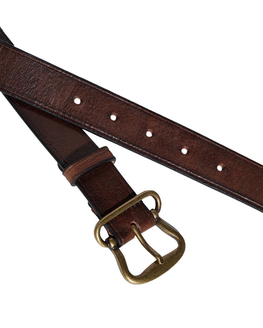 DSquared² Brown Solid Formal Belt for men
