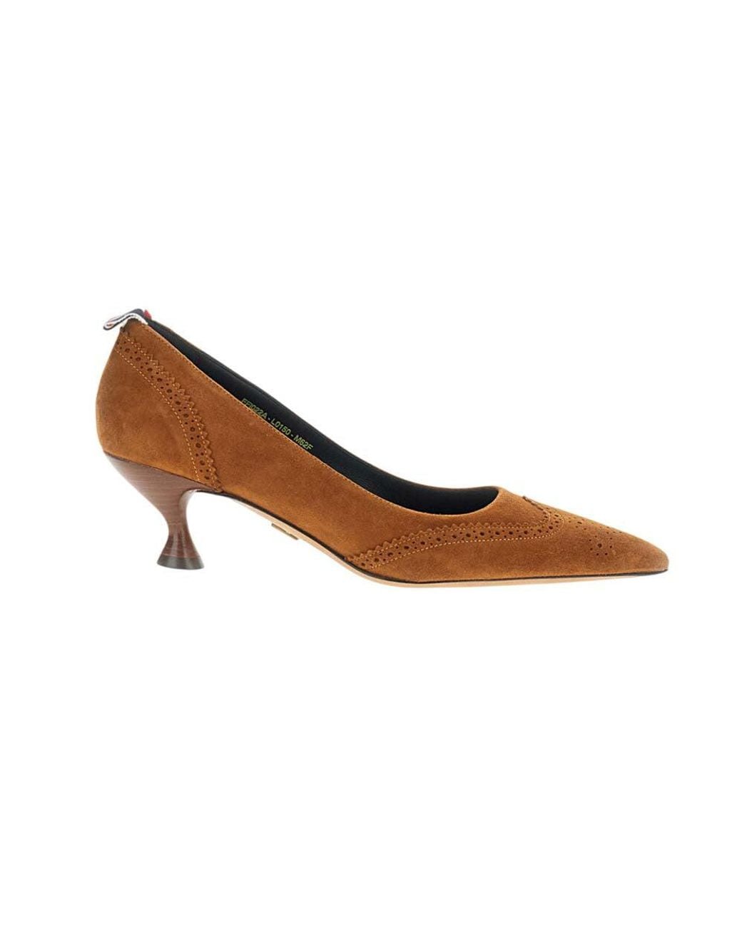 Thom Browne Brown Leather Pumps