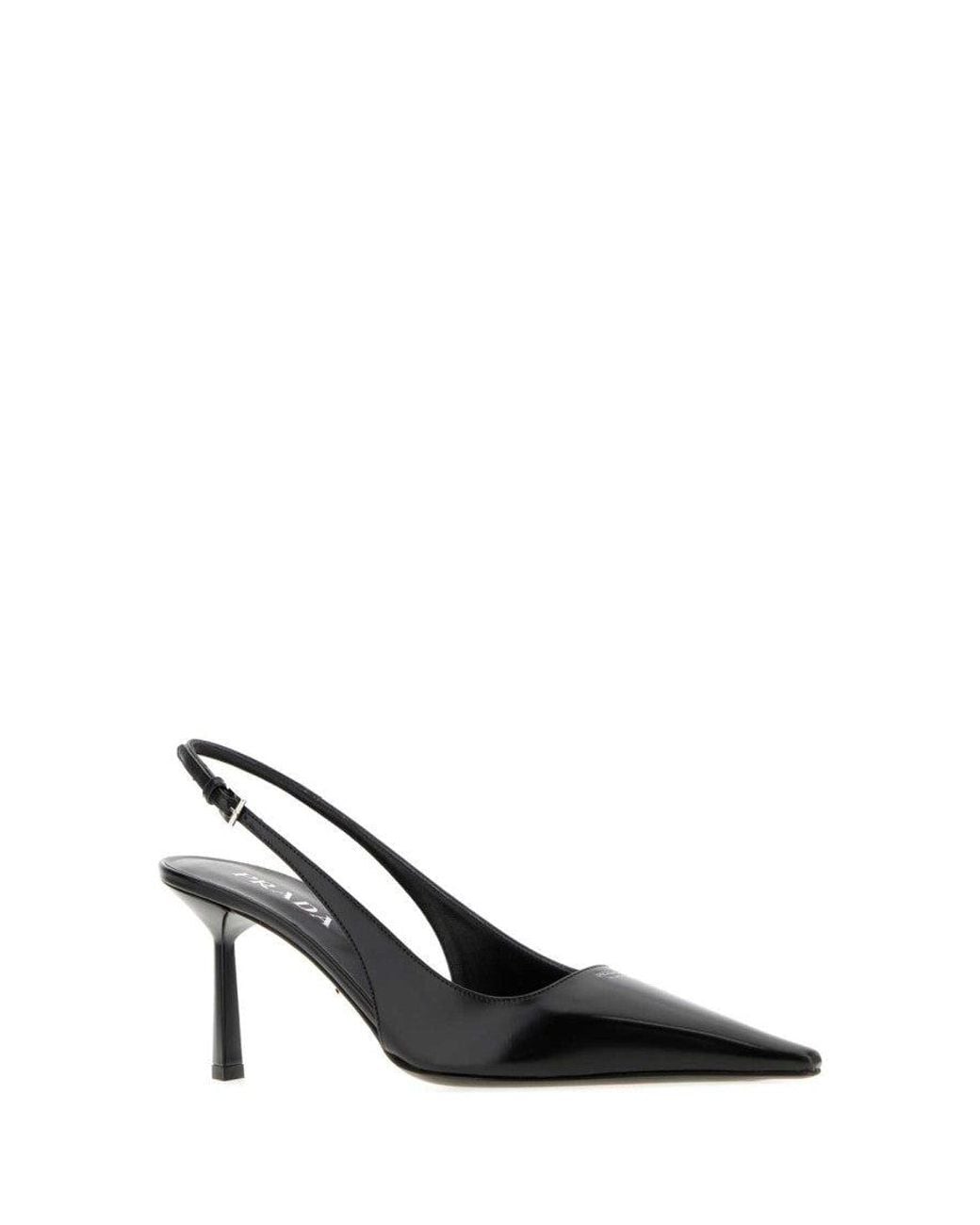 Prada Black Decollete Pumps
