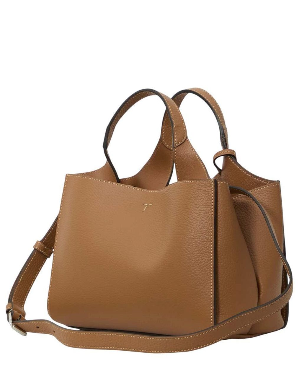 Tod's Brown T Timeless Mini Tote