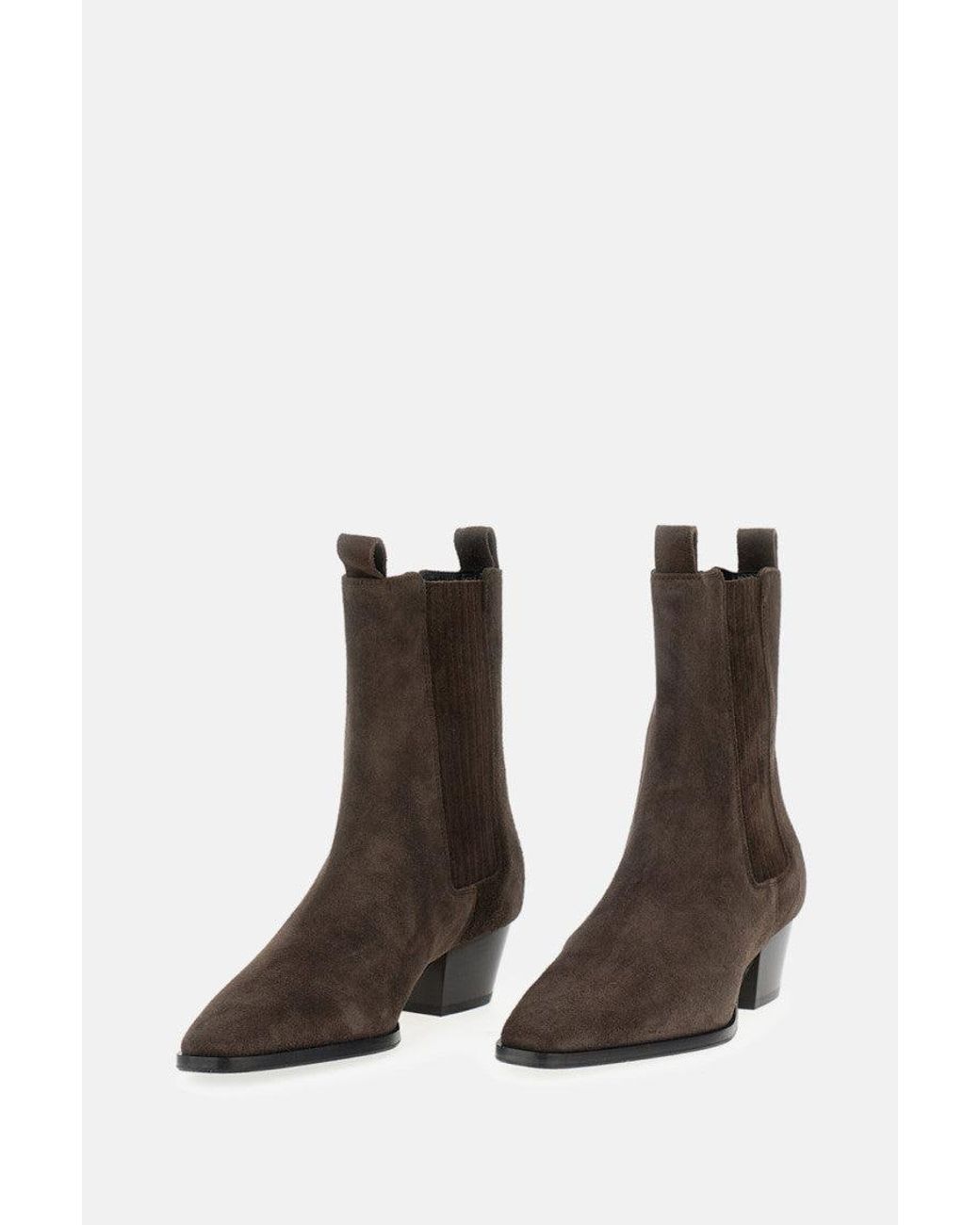 Aeyde Brown Ankle Boots