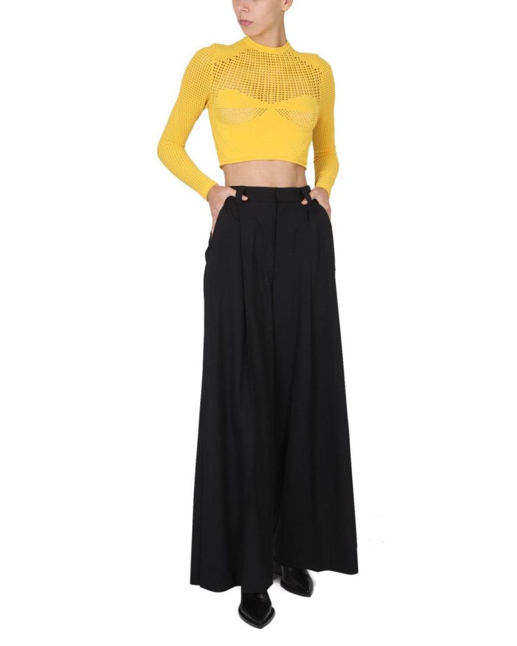 Ambush Yellow Crop Jersey
