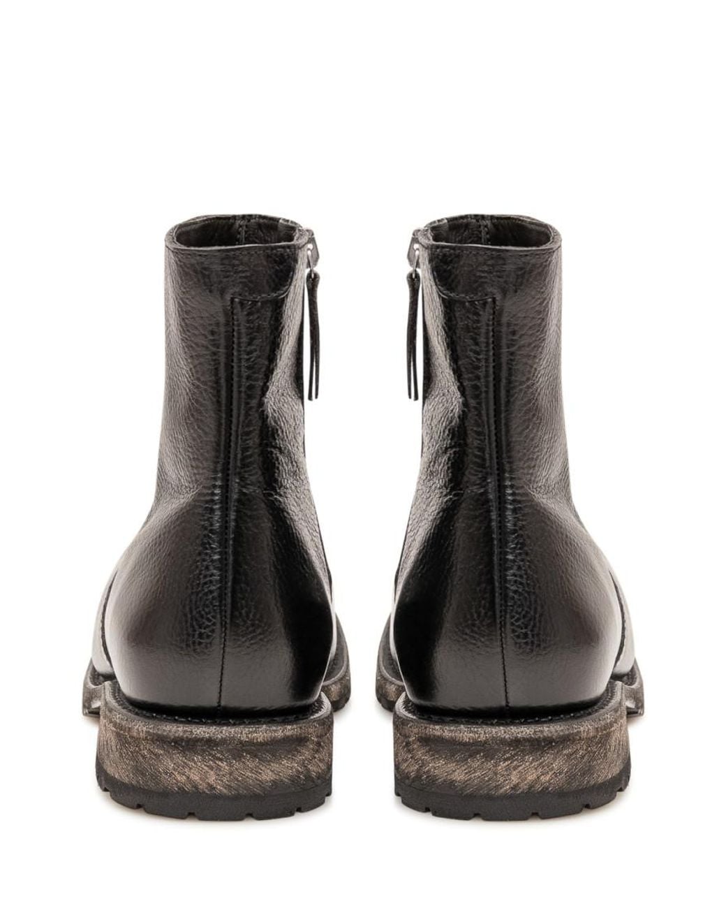 Our Legacy Black Engine Leather Boots for men