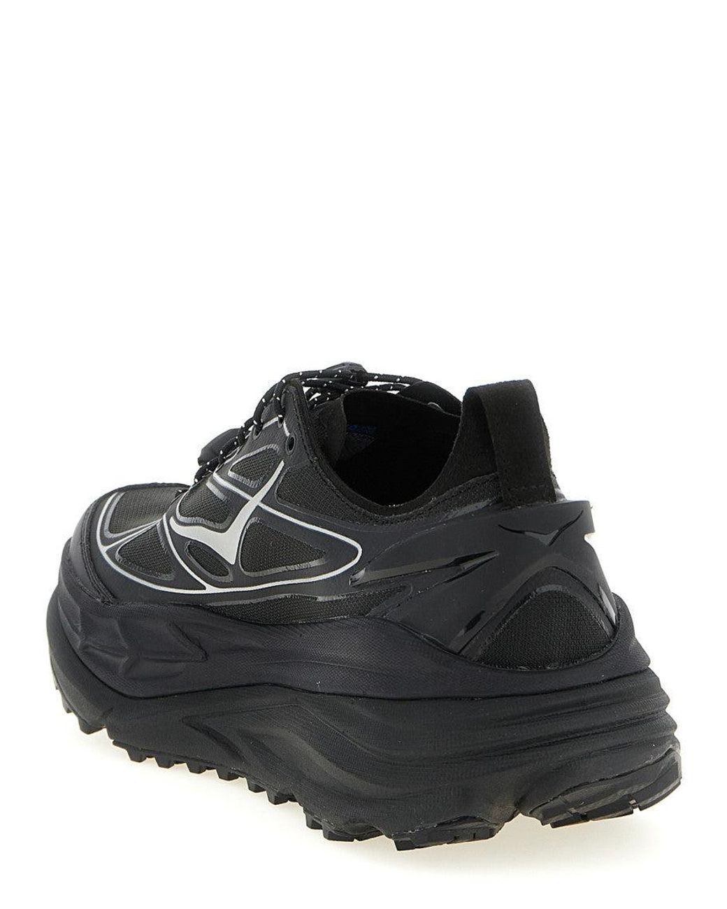 Hoka One One Black Solid Sneakers for men