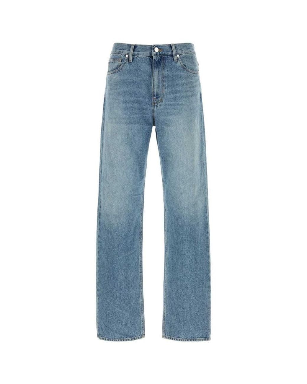 Gucci Blue Light Straight Jeans for men