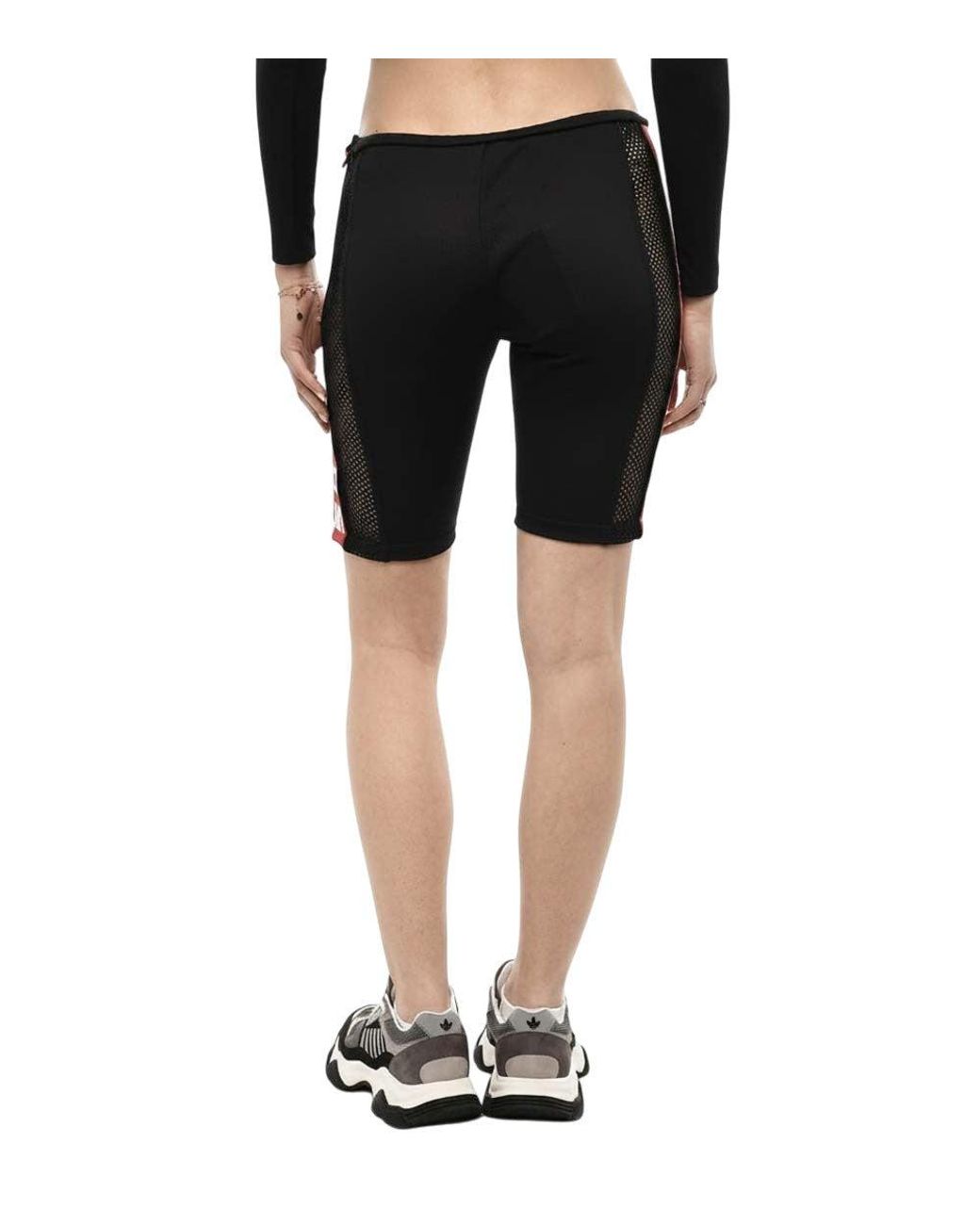 DSquared² Black Logo Shorts