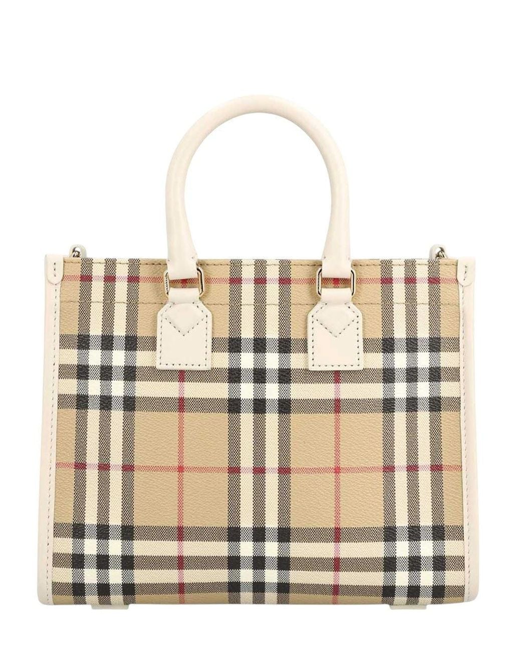 Burberry Natural Freya Mini Tote