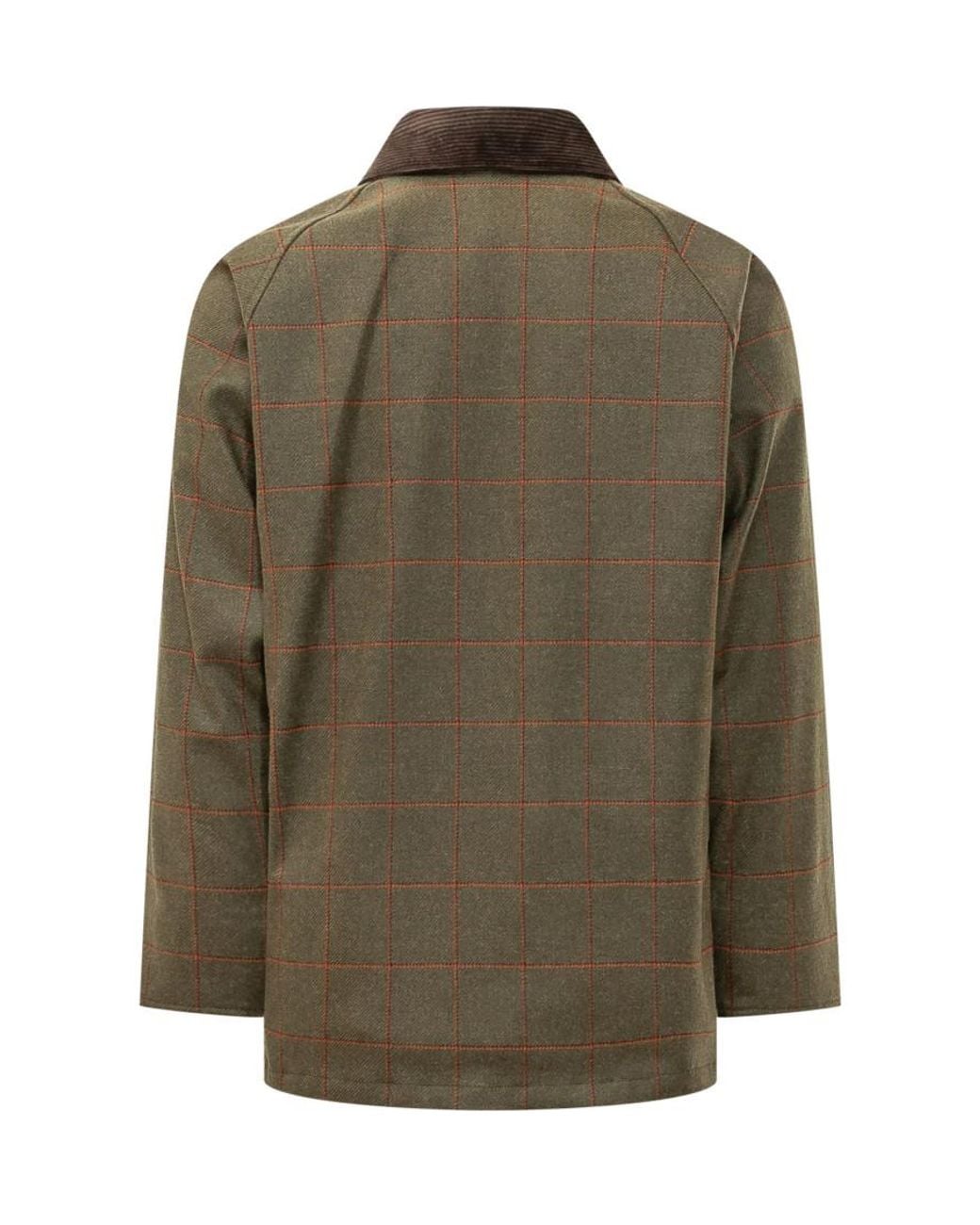 Barbour Green Check Regular Jacket for men