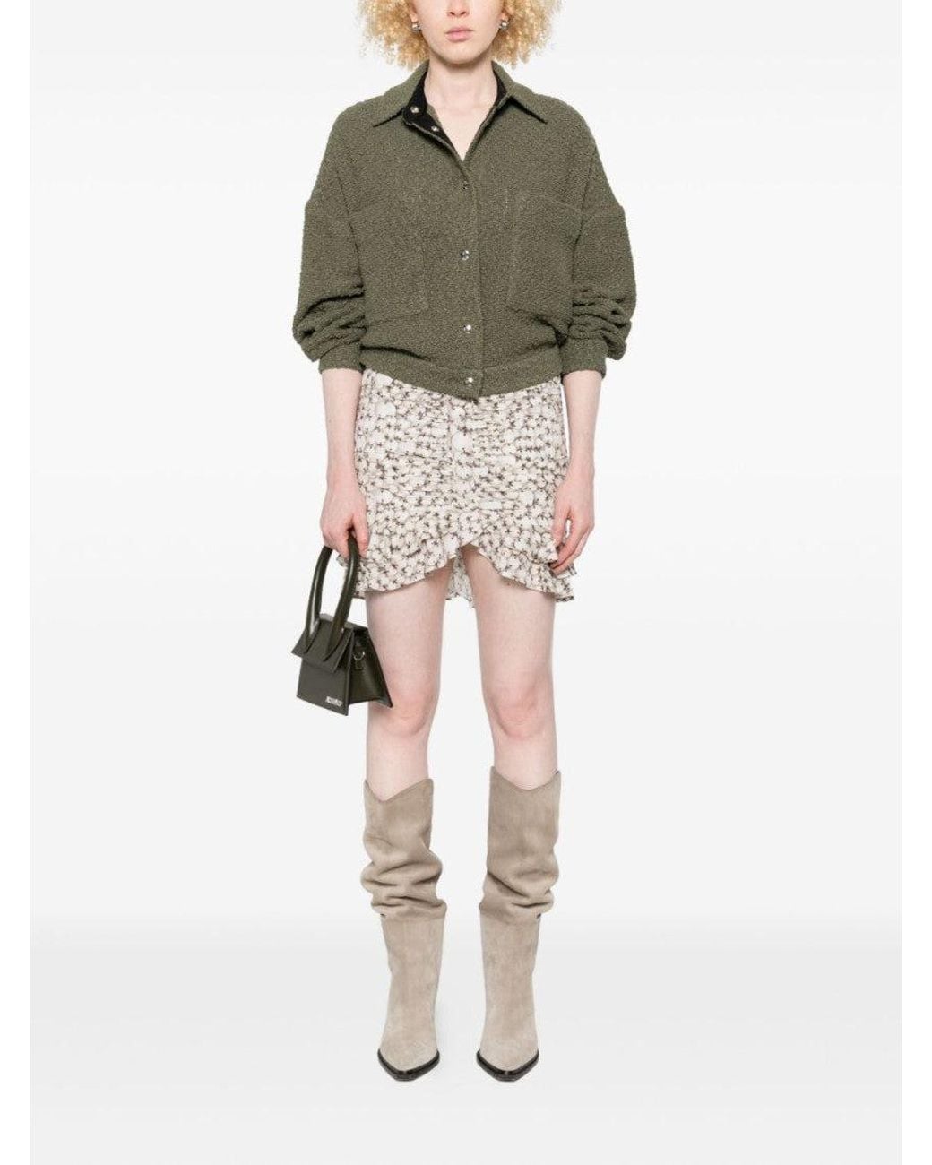 IRO Green Cotton Jacket