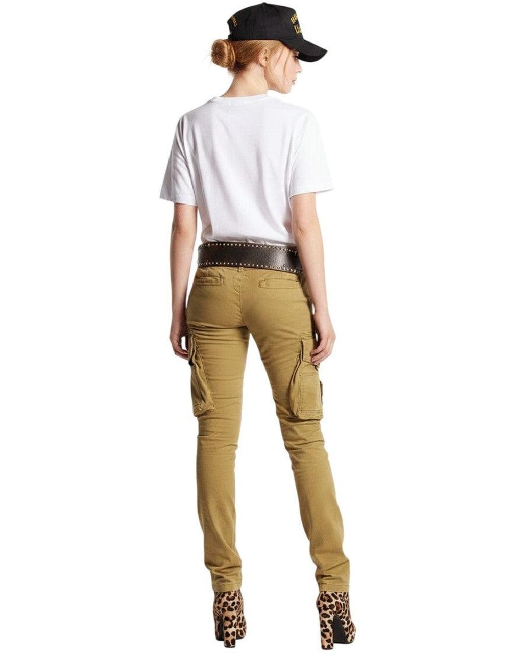 DSquared² Green Slim Cargos Pants