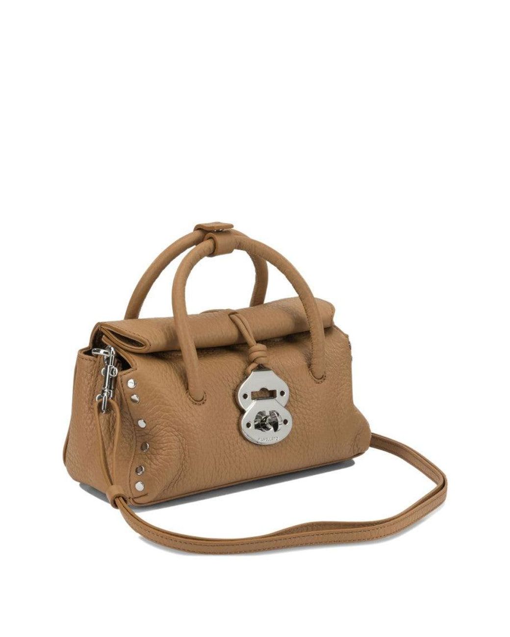 Zanellato Brown Dotta Centauro Baby Small Satchel