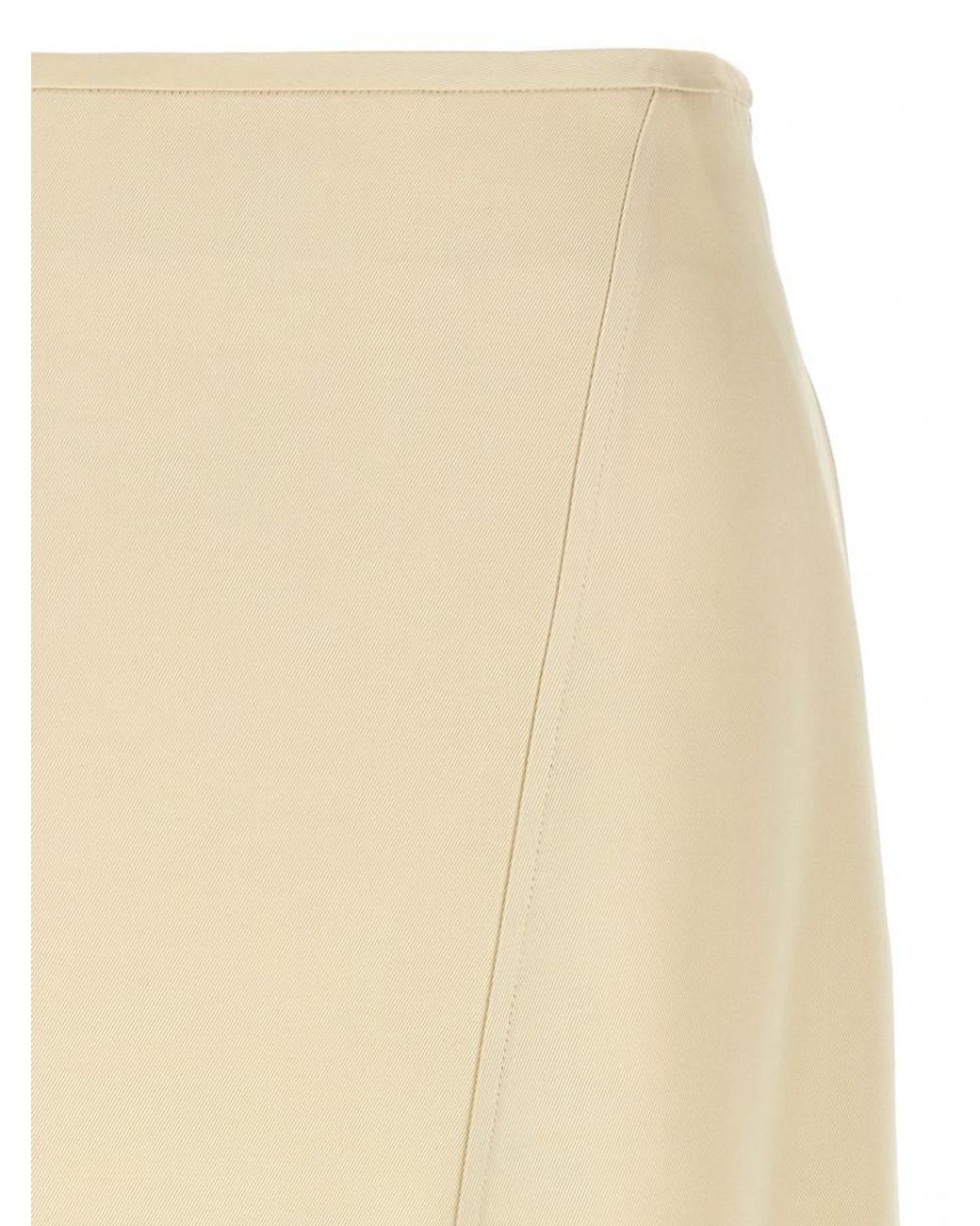 Jil Sander Natural '65' Skirt