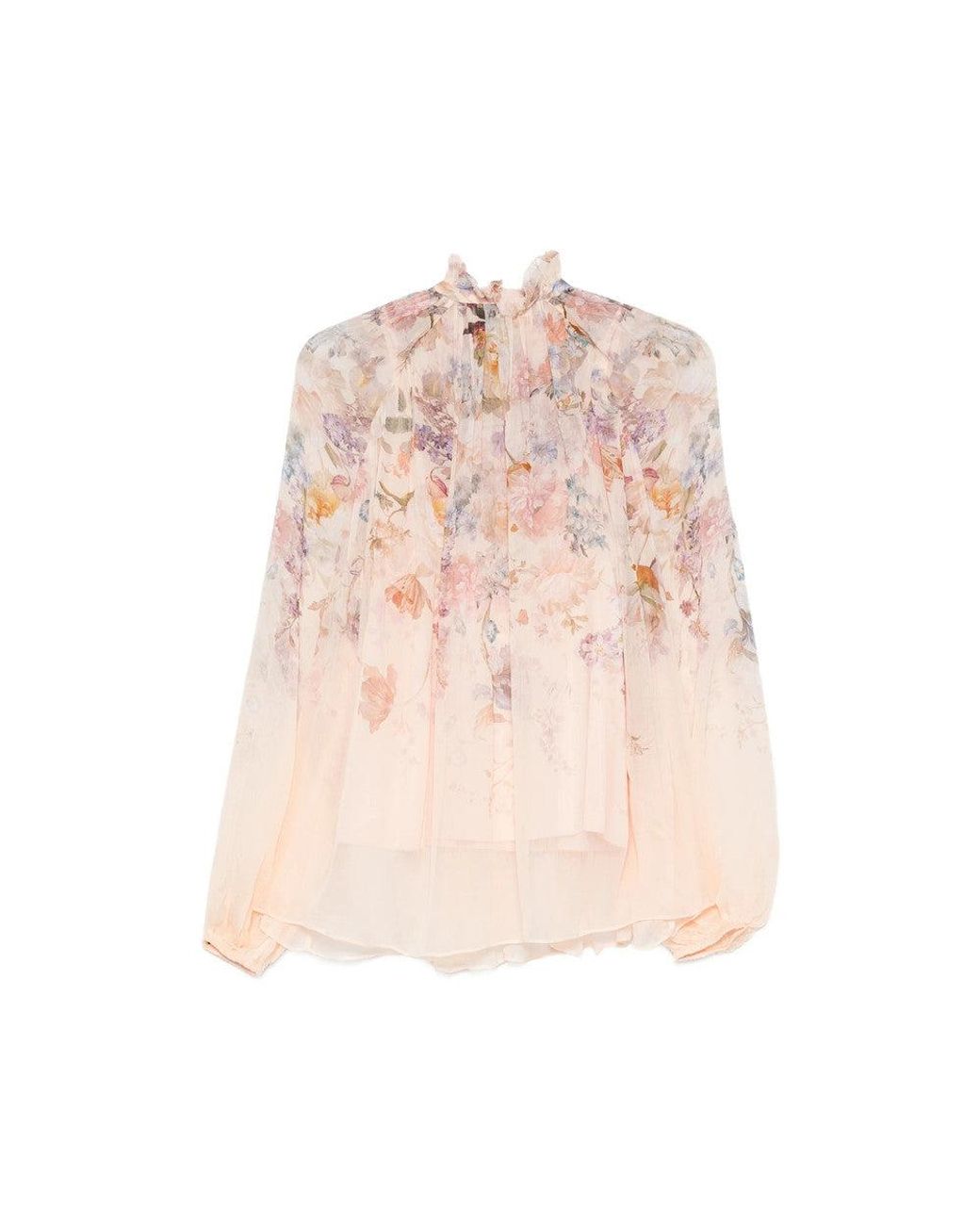 Zimmermann Pink Neutrals Tops