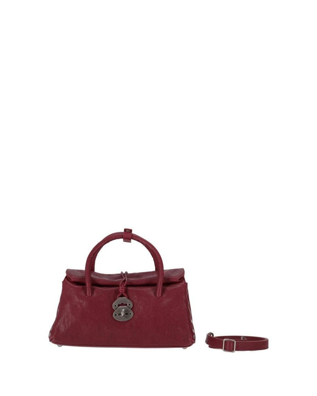 Zanellato Red Dotta Small Satchel