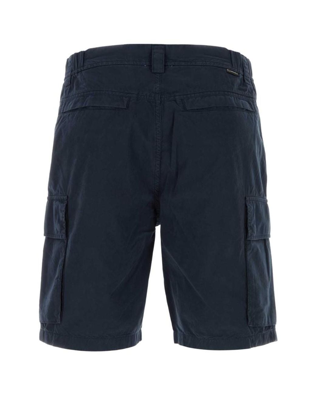 Woolrich Blue Solid Shorts for men