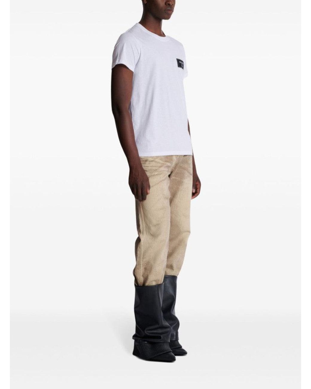 Balmain White T-Shirts for men