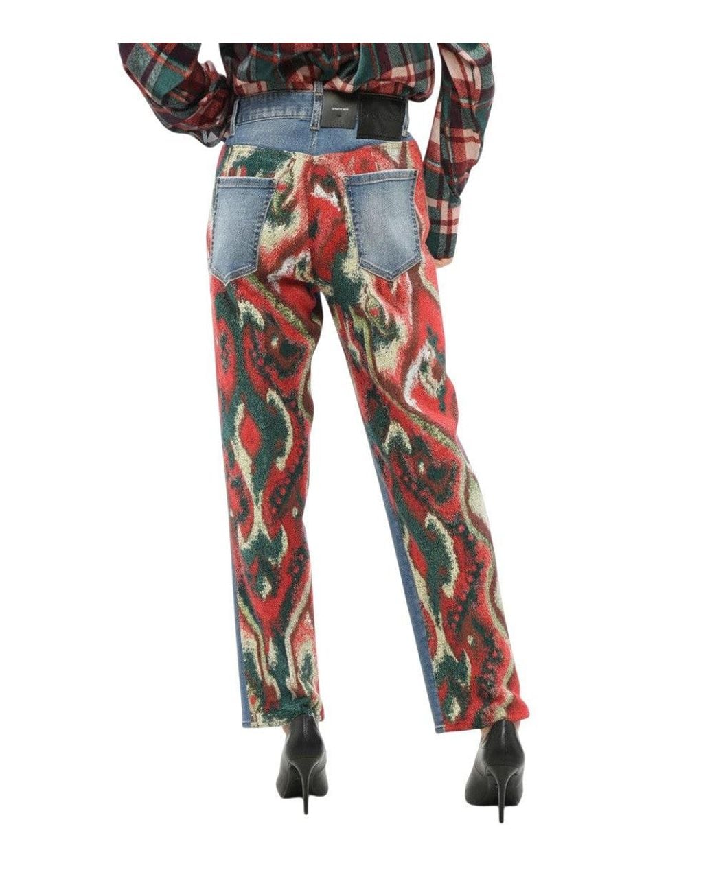 DSquared² Blue Straight High Rise Jeans
