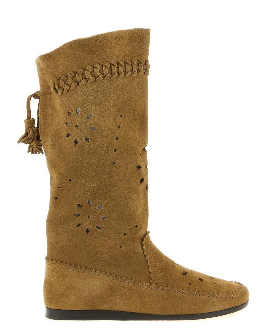 Isabel Marant Brown Round Toe Boots