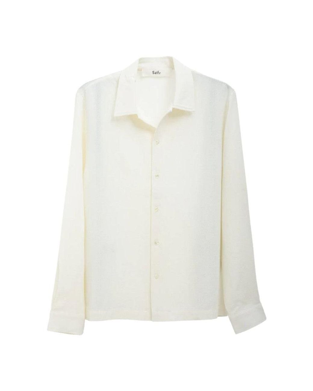 Séfr White Sense Shirt for men