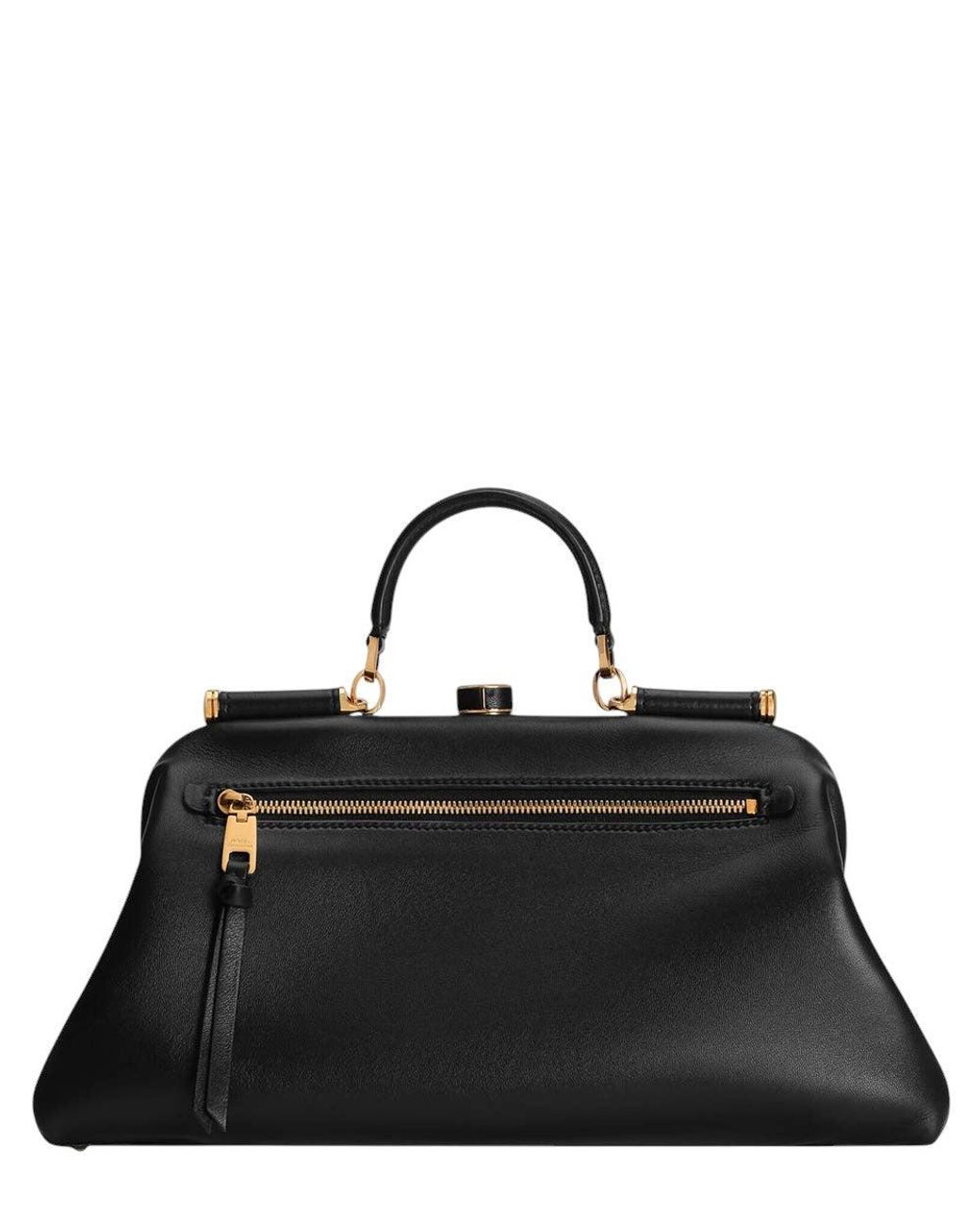 Dolce & Gabbana Black Grandma Large Satchel