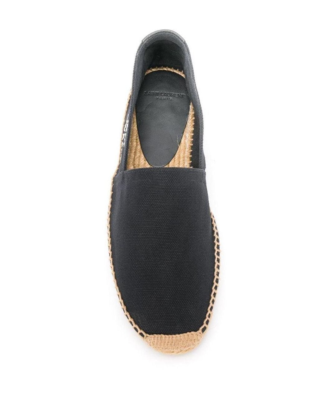 Saint Laurent Blue Signature Canvas Espadrilles for men