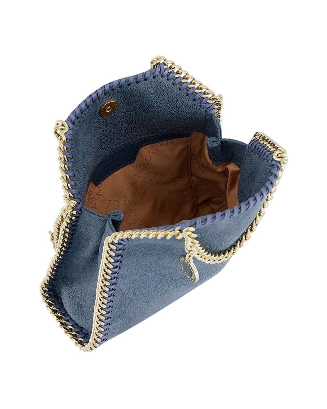 Stella McCartney Blue Falabella Tiny Tote