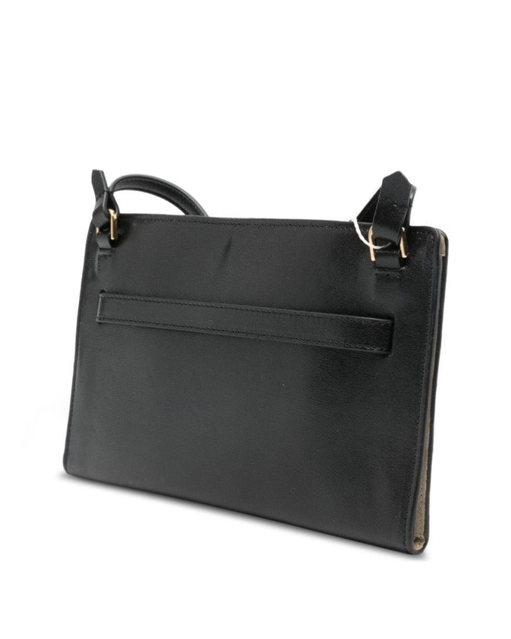 Totême Black Belted Mini Crossbody Bag