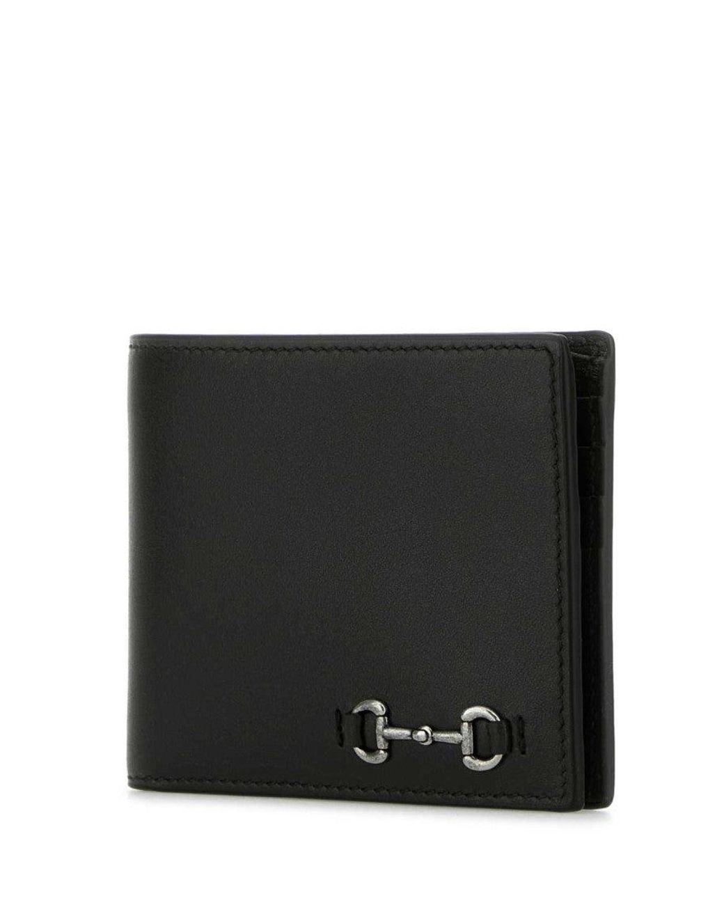 Gucci Black Horsebit Wallet for men
