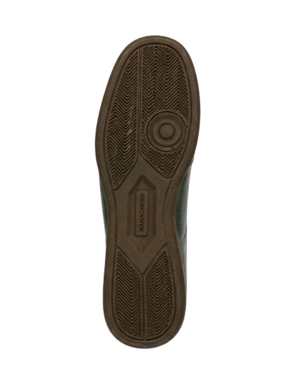 NAMACHEKO Brown Distressed Osterly Sneaker for men
