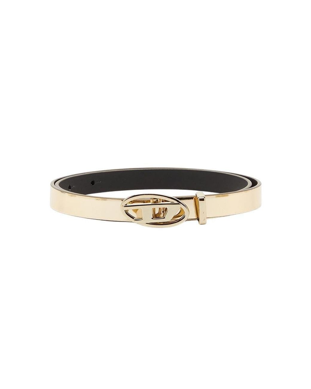 DIESEL Multicolor Logo Buckle Belt