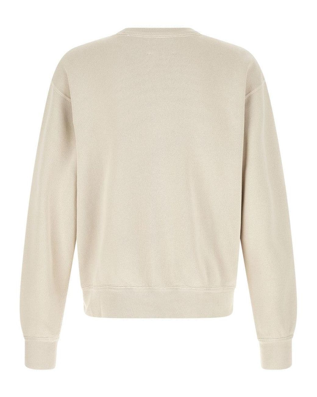 Isabel Marant White Graphic Crew Neck Sweatshirt for men