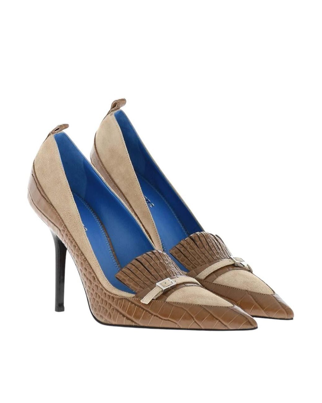 DSquared² Brown Leather Pumps