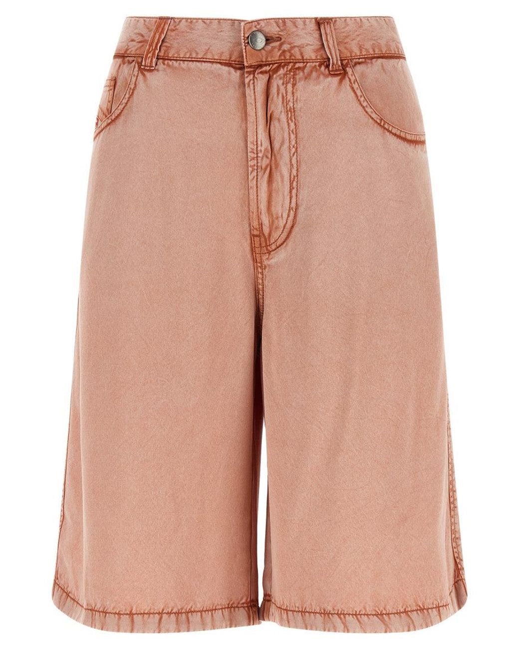 DIESEL Pink 'P-Desi' Bermuda Shorts