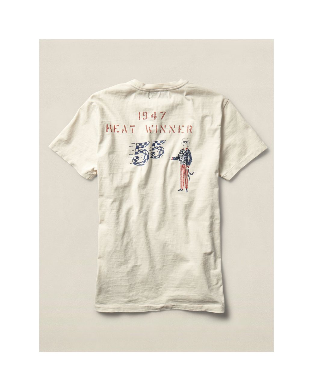 rrl cotton jersey graphic t shirt