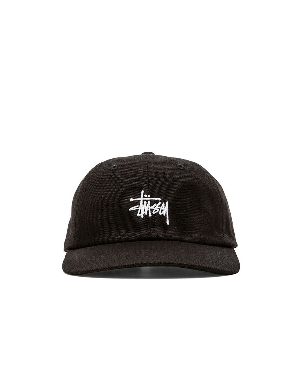 stussy-black-classic-logo-cap-