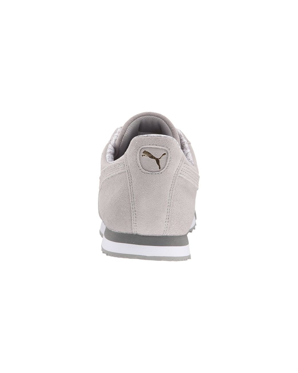 PUMA Roma Suede Paisley in Gray for Men | Lyst