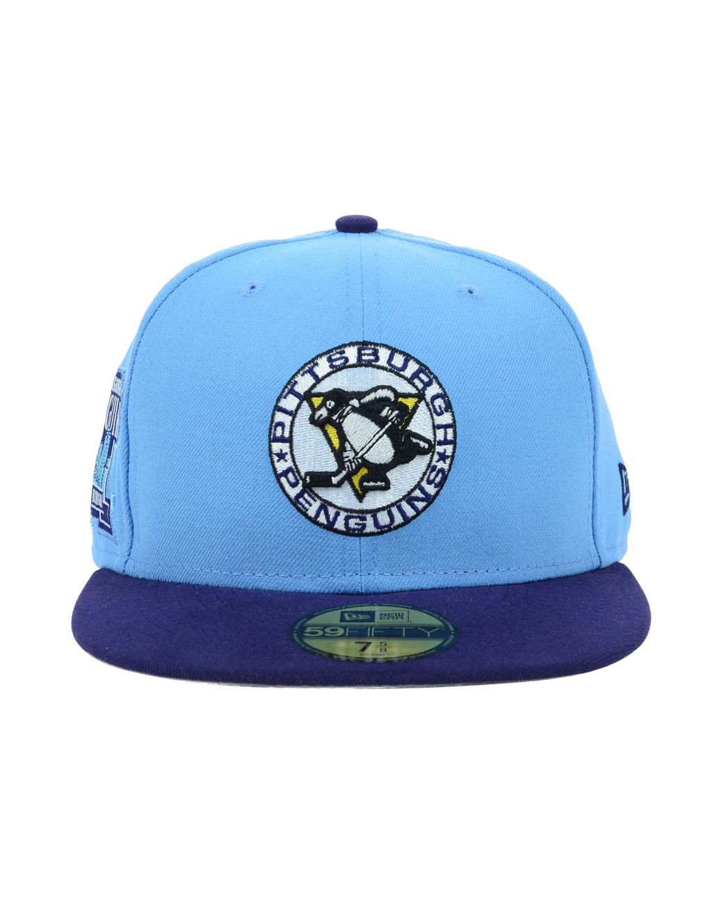 KTZ Pittsburgh Penguins Patched Team Redux 59fifty Cap in Blue for Men |  Lyst